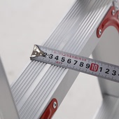 梯子配件铝合金踏板脚踏防滑板横撑人字梯加厚铝合金支撑