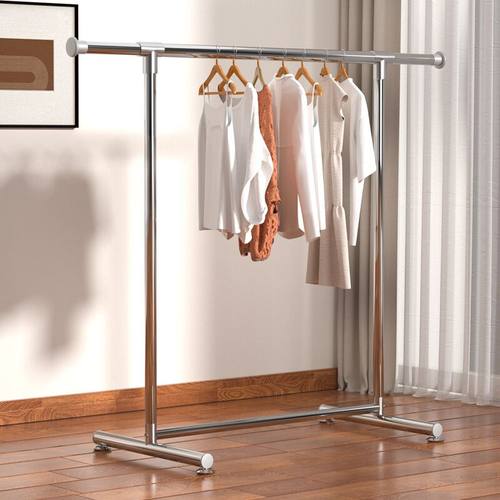 晾衣伸缩单杆式不锈钢