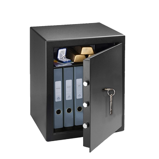 德国百卫特Burg-Wachter保险箱HomeSafe系列进口钥匙锁防火防盗机械保险柜不用电欧洲认证家用办公商务全钢