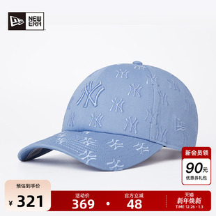 MLB满印刺绣复古NY老钱风硬顶弯檐940 新款 New Era纽亦华2025秋季