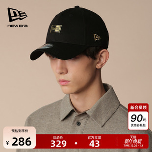 弯檐棒球帽金属logo复古男女硬顶940 新款 New Era纽亦华2025秋季