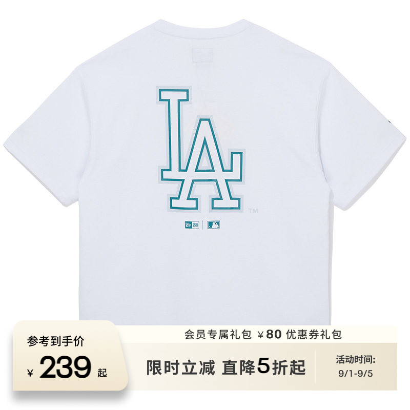NEW ERA纽亦华2026春季新款MLB萌宠短袖T恤简约上衣运动百搭图片