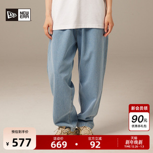 宽松弯刀长裤 New 复古束脚休闲牛仔裤 美式 Era纽亦华秋冬重磅新款