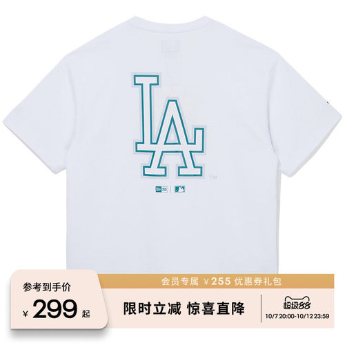 NEW ERA纽亦华2026新款MLB萌宠简约上衣运动百搭短袖T恤NE