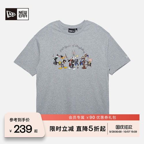 NewEra纽亦华兔八哥联名男女T恤
