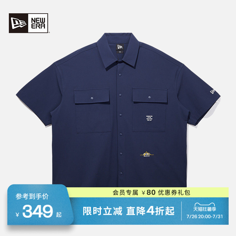NewEra纽亦华休闲梭织衬衫