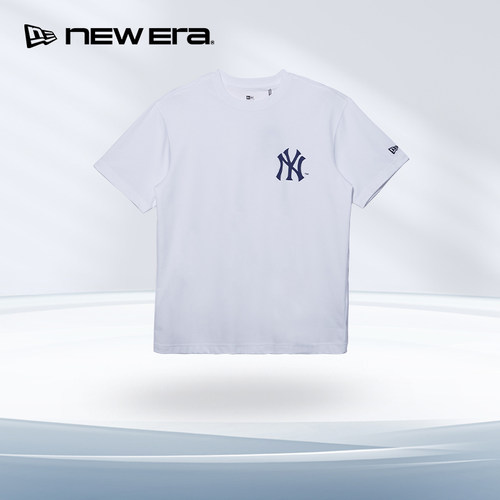 NEW ERA纽亦华26新品MLB运动休闲时尚含100%棉短袖T恤男女同款NE