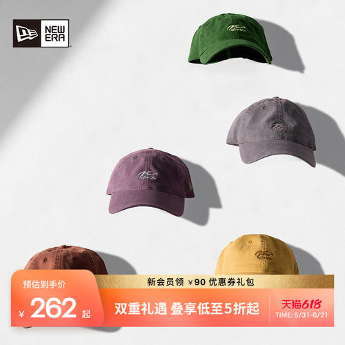 NewEra纽亦华水洗软顶棒球帽子