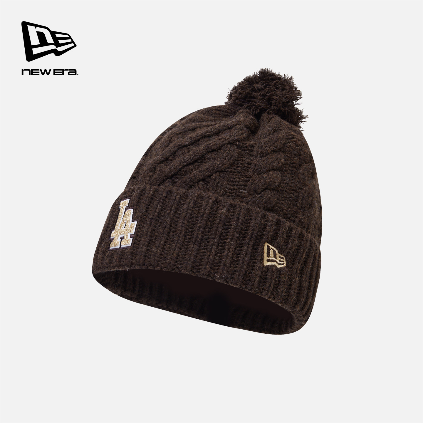 NewEra纽亦华复古针织毛线帽