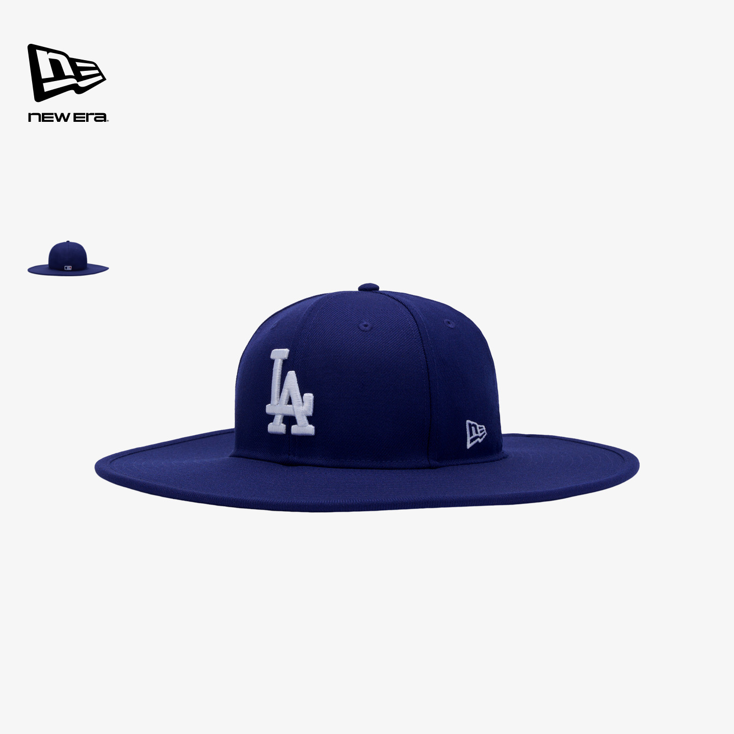 NEW ERA纽亦华2025秋季新款MLB长檐渔夫帽NY长檐户外山系宽檐帽子图片