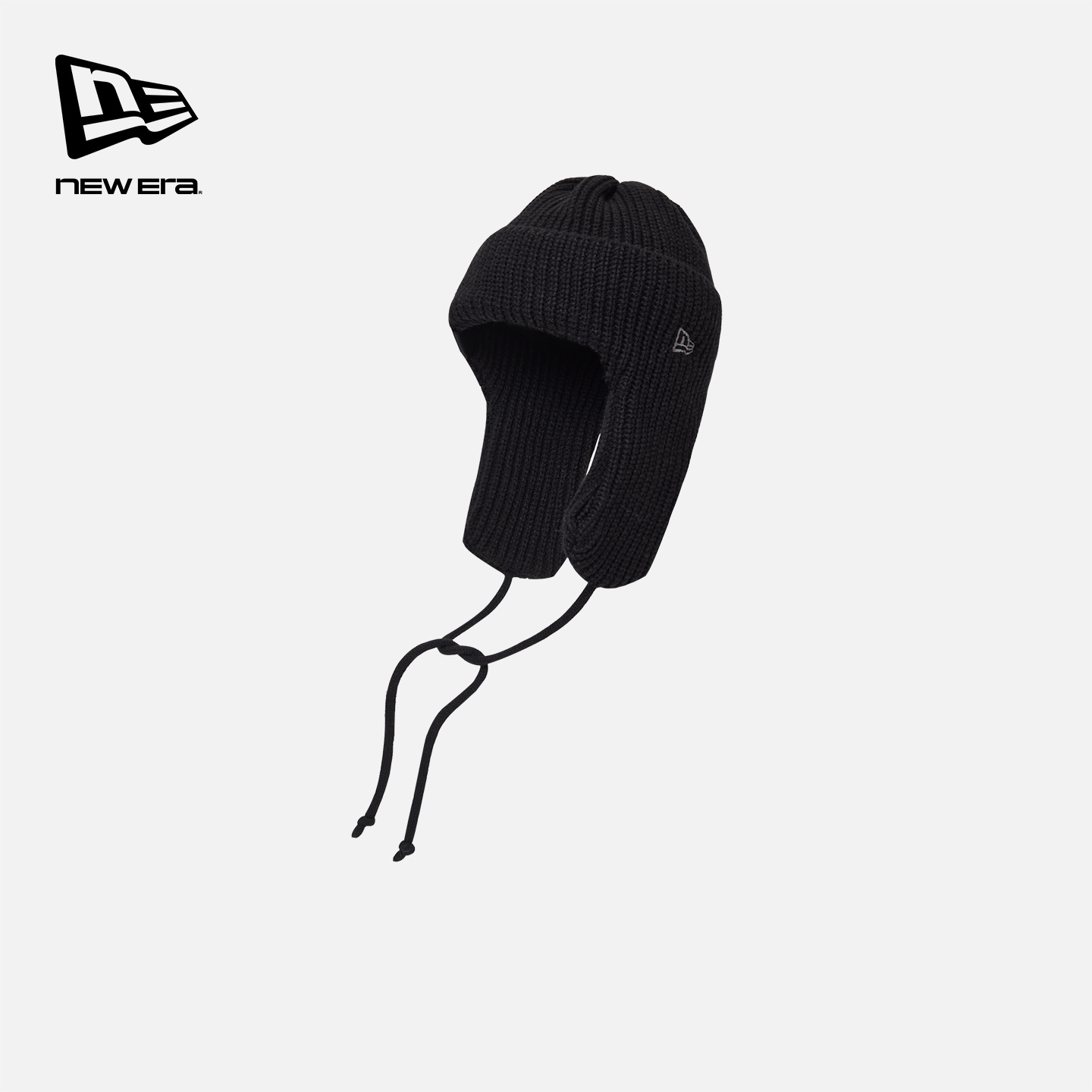 New Era纽亦华2025秋冬新款护耳针织帽可爱简约保暖防寒男女帽子
