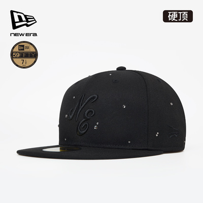 New Era纽亦华2026春季新款棒球帽贴钻设计感全封平檐复古NE5950