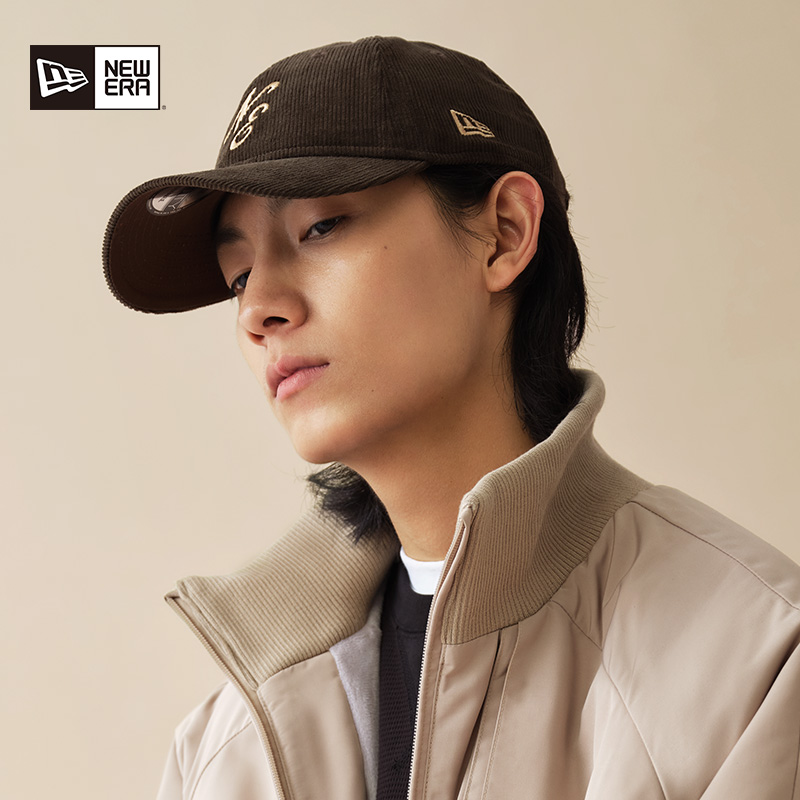 NewEra纽亦华细灯芯绒棒球帽