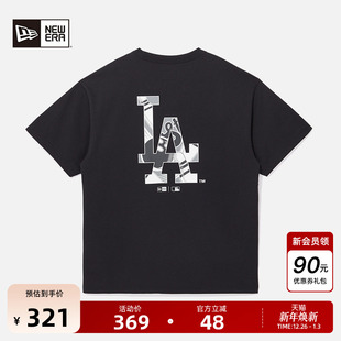 MLB宽松短袖 新款 T恤休闲中性男女运动透气 Era纽亦华2025秋季 New