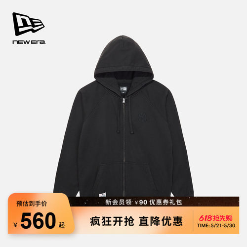 NewEra纽亦华连帽拉链卫衣