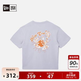 T恤情侣款 New 毕业狂欢短袖 新款 印花宽松舒适潮 Era纽亦华2025秋季