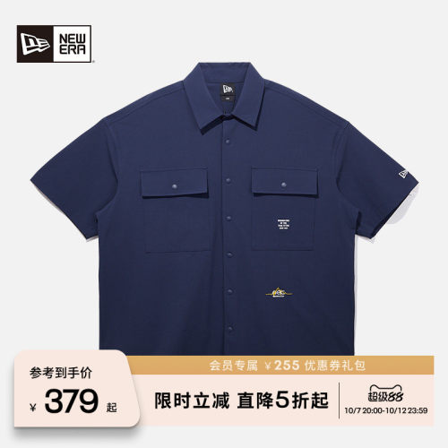 NewEra纽亦华休闲梭织衬衫