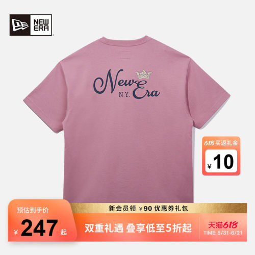 NewEra纽亦华青藤高校短袖T恤