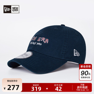 New 学院风弯檐棒球帽男女遮阳字母刺绣潮流鸭舌帽 Era纽亦华秋季