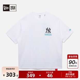 短袖 New MLB简约透气美式 新款 T恤印花宽松情侣 Era纽亦华2025秋季