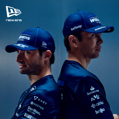 New Era纽亦华26新品Atlassian Williams联名棒球帽硬顶NE940