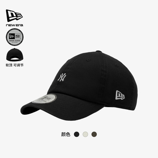 NEW ERA纽亦华26新品MLB美式复古户外运动弯檐棒球帽男女软顶NE