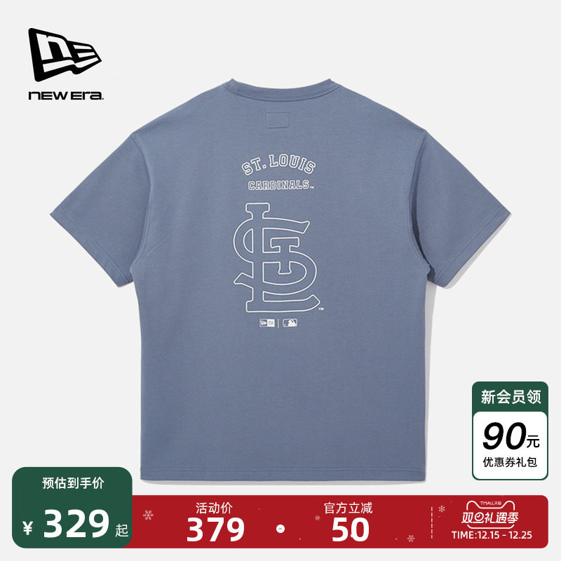 NewEra纽亦华休闲短袖T恤