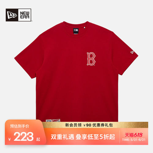 NewEra纽亦华短袖情侣T恤