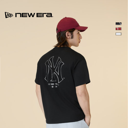 NewEra纽亦华透气运动短袖T恤