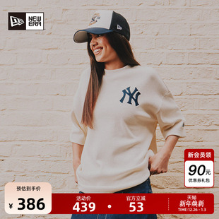 Era纽亦华2025秋季 Pack系列华夫格短袖 新款 Premium T恤NY MLB New