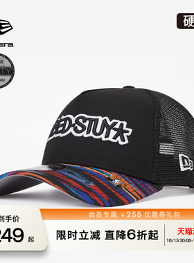 NEW ERA纽亦华NBA CITY EDITION系列弯檐网眼运动帽男女同款NE940