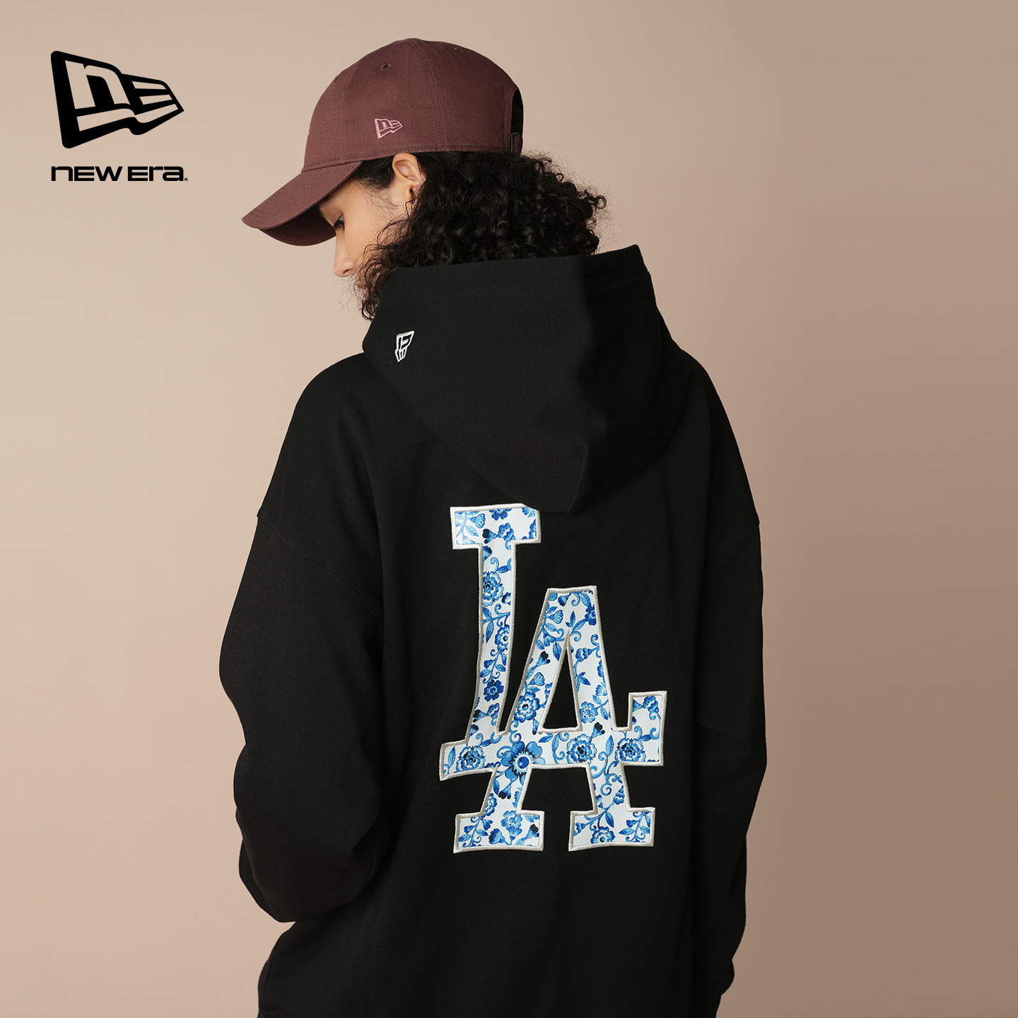 NewEra纽亦华青花瓷连帽卫衣