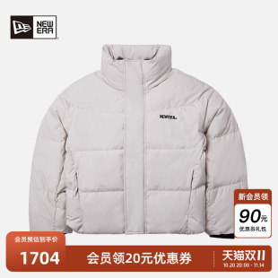 廓形情侣加厚保暖潮面包服 鹅绒羽绒服短款 New Era纽亦华秋冬新款