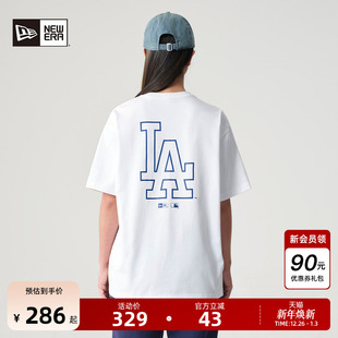 短袖 New MLB美式 新款 T恤线条logo印花情侣透气 Era纽亦华2025秋季