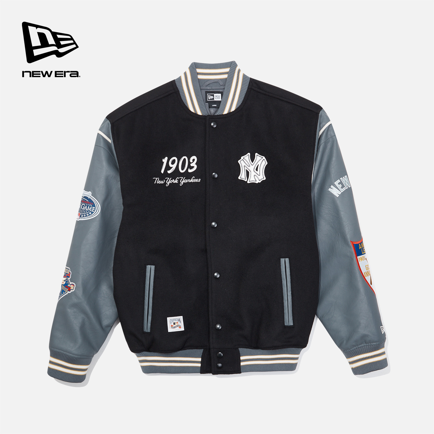 NewEra美式棒球服夹克