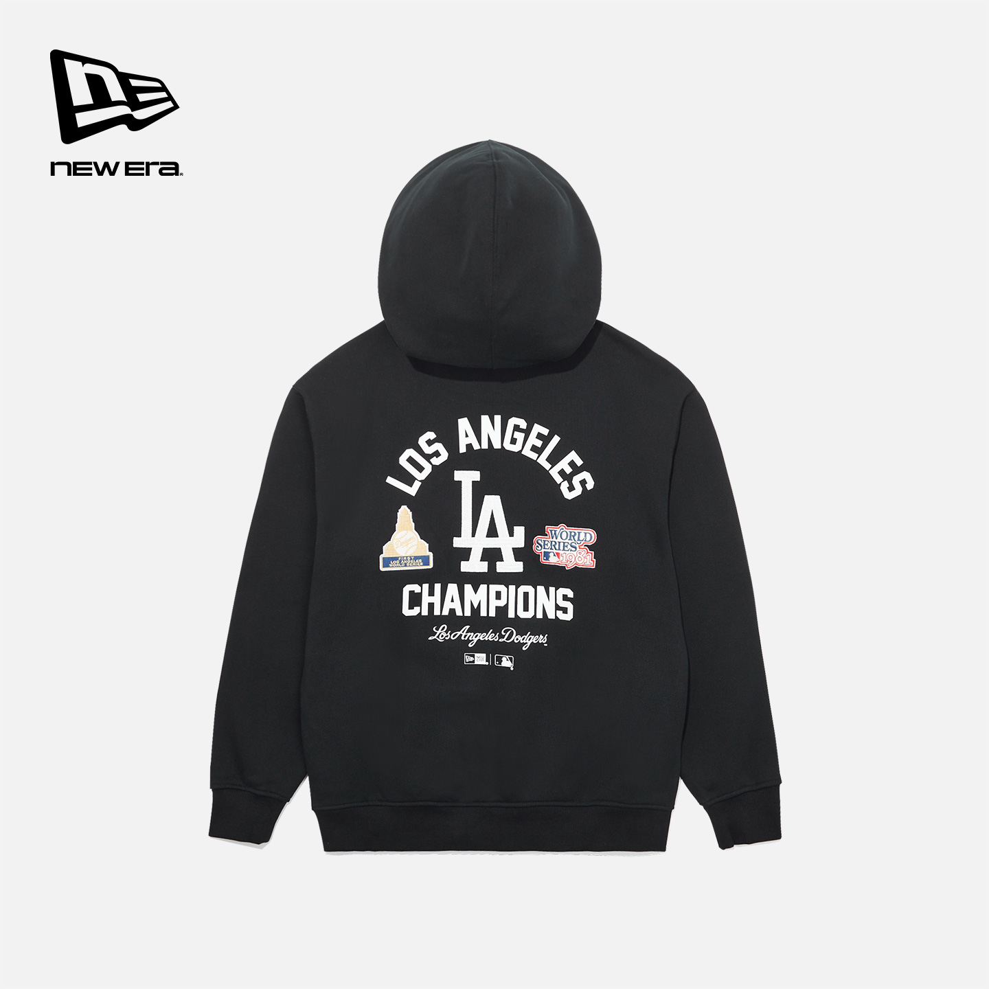 NewEra纽亦华学院风连帽卫衣