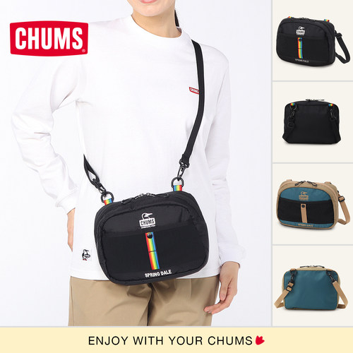 CHUMS洽洽鸟轻便户外单肩包