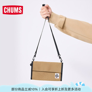 3288 CHUMS洽洽鸟户外斜挎男女单肩包小包休闲包手机包运动包CH60