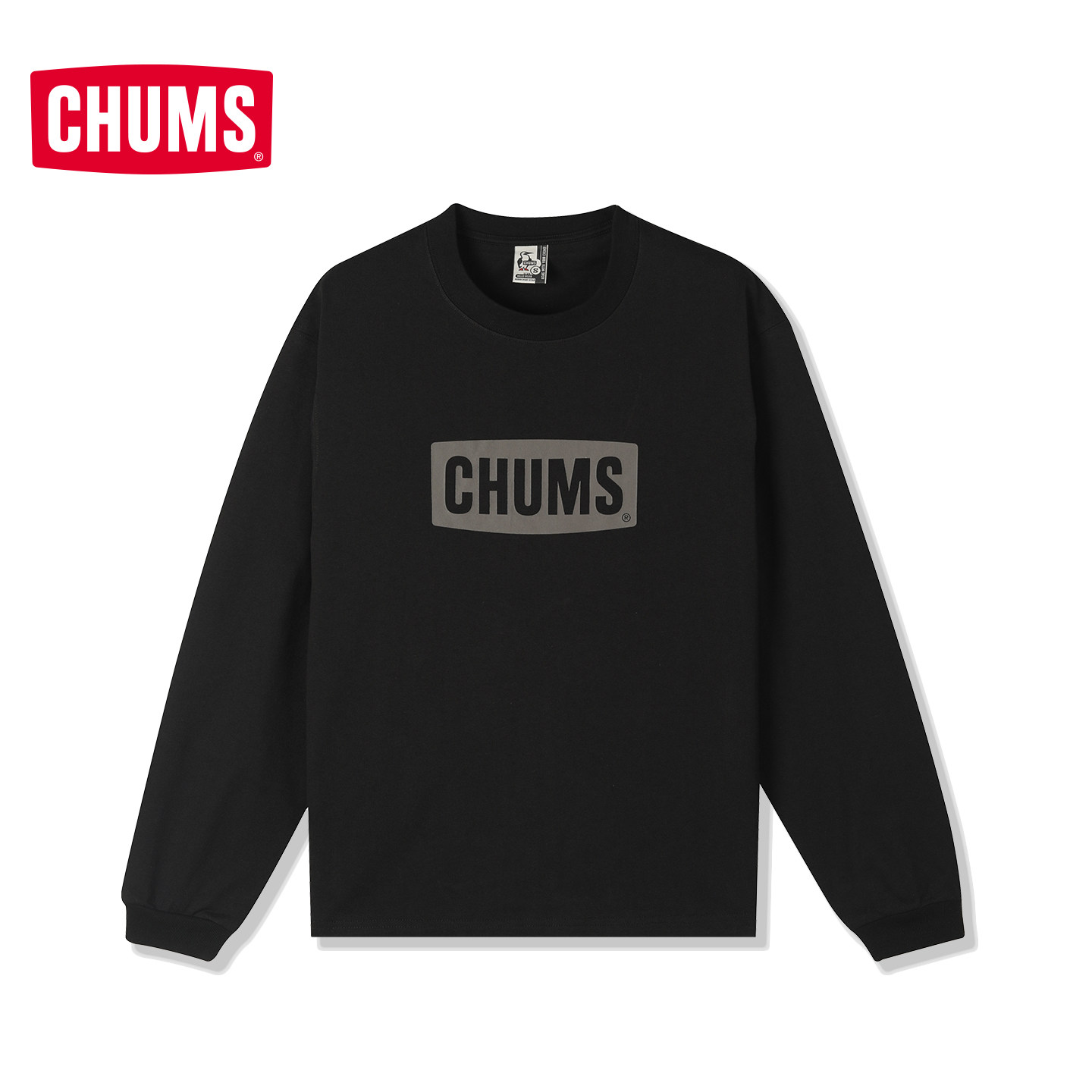 CHUMS洽洽鸟卫衣长袖T恤重磅棉图片