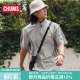 CHUMS洽洽鸟户外休闲短袖 2502 T恤polo快干舒适柔软男女纯色CH01