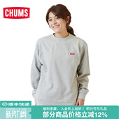 CHUMS洽洽鸟户外潮牌圆领卫衣简约休闲运动上衣情侣款 1404 CH00