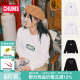 2713 CH01 CHUMS洽洽鸟户外运动休闲长袖 T恤棉质卫衣上衣男女同款