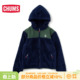 男女外套户外运动舒适抓绒衣CH04 简约连帽时尚 1245 洽洽鸟 CHUMS