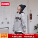 CHUMS洽洽鸟休闲复古美式 1395 保暖加绒百搭CH00 长袖 卫衣男女同款