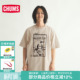2791 CH01 CHUMS洽洽鸟户外休闲短袖 T恤艺术家联名宽松上衣男女款