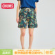 CH03 柔软舒适休闲短裤 1373 柠檬系列短裤 CHUMS洽洽鸟运动户外男款