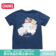 1310 上衣CH21 CHUMS洽洽鸟户外休闲儿童款 休闲透气亲子T恤短袖