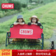 CHUMS洽洽鸟高颜值露营装 备户外便携折叠单双人野餐椅靠背钓鱼椅
