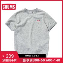 CHUMS/洽洽鸟 日系潮流户外男女款户外舒适棉质短袖卫衣CH00-1119