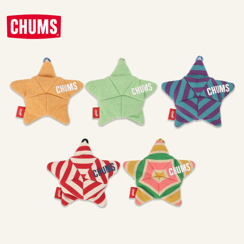 CHUMS洽洽鸟海星收纳零钱包